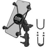 Soporte para teléfono Ram Mounts con depósito de freno/embrague y base X-Grip, color negro - RAM-B-174-A-UN10U