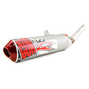 Big Gun EVO Race Stainless Steel Slip-On Exhaust System With Red End Tip
