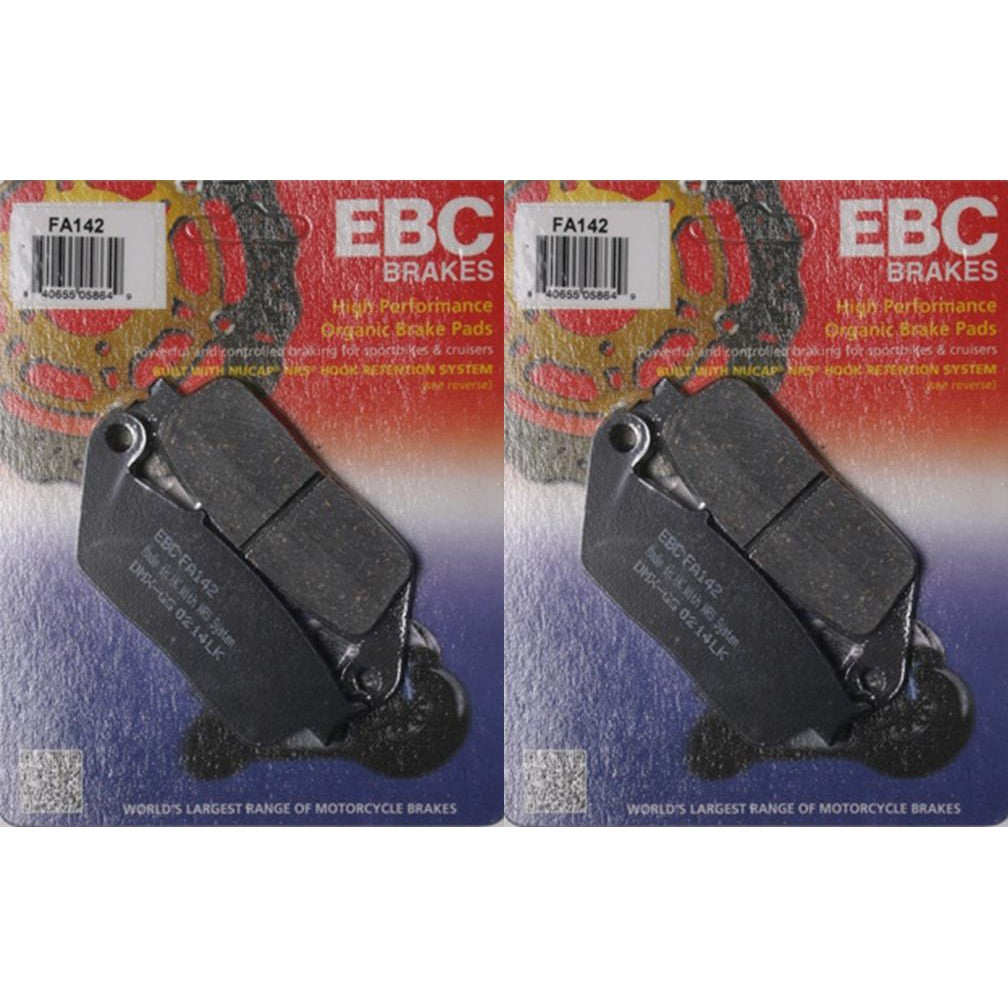 EBC Brake Pad FR Kit FA142 for Honda Valkyrie 1500/Interstate/Deluxe 2000-2003