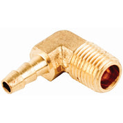 WSM 1/4'' Hose x 1/4'' Male Hose Barb 90 Degree Elbow COU220LCC