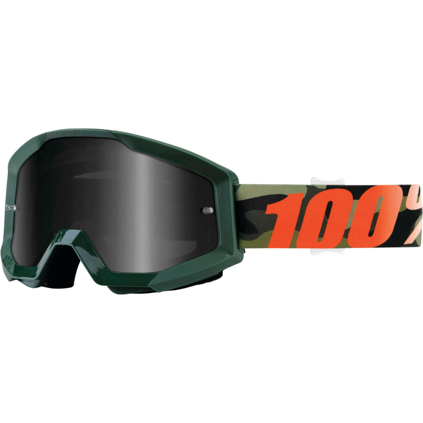 100% Gen1 Strata Sand Goggles Huntitistan with Dark Smoke Lens - 50440-234-02