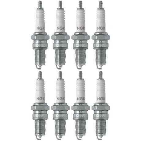 Set of 8 NGK Standard Spark Plugs for Kawasaki VN750-A 2006-1986 Engine 750cc