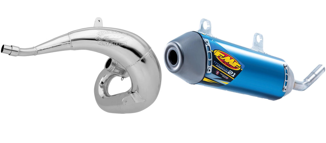 Gnarly Exhaust Pipe & Titanium Powercore 2.1 Silencer for KTM 300 XC-W 2011-2016