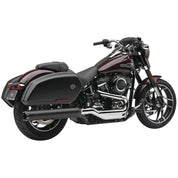 Cobra Slip-On Exhaust 4" Dual Cut Black - 6521B