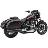 Cobra Slip-On Exhaust 4" Dual Cut Black - 6521B