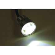 Letric Lighting Royal Flush Mount G2 LED 3-Wire, 9/16", Polished/White/Amber