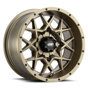 ITP Hurricane 14" Bronze Wheels And Mud Lite Tires [27x10-14]