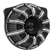 Arlen Ness Black Inverted Series 10-Gauge Stage 1 Air Cleaner Harley FLH 08-16