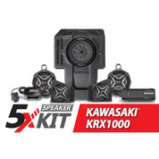 SSV Works Phase X 5 Speaker Audio Kit For Kawasaki KRF1000 2020-2022