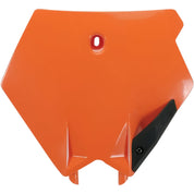 KTM 125 SX 2003-2006 UFO orange Front Number Plate