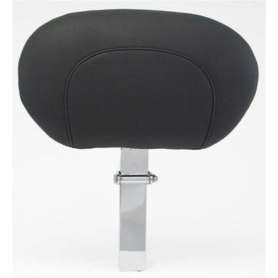 Mustang Studded Driver Backrest Black Post and Pad Only 79587