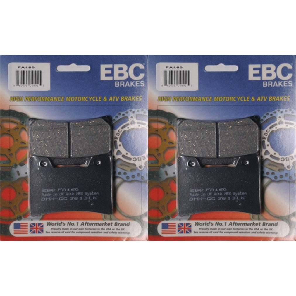 EBC Brake Pad Front Kit FA160 for Yamaha FJ1200 1992-1993