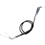 Motion Pro Black Vinyl Push-Pull Throttle Cable Set 03-0398
