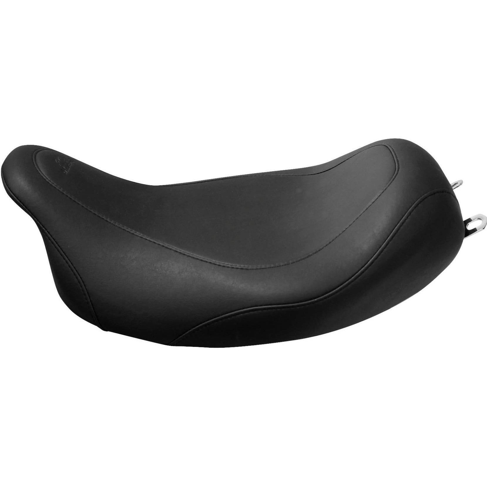 Harley FLHRC Road King Classic 2008-2015 Wide Tripper Solo Seat Black by Mustang