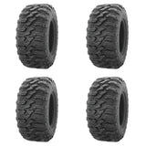 Set of 4 ATV QUADBOSS Tires (QBT446 30x10R-14 Front/Rear)