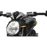 New Rage Cycles LED Replacement Turn Signals Front Black - BRUTALE17-FS