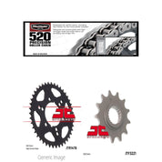 520 Precision Chain,Front & Rear Sprocket Kit POLARIS 250 Trail Boss 1985-1989