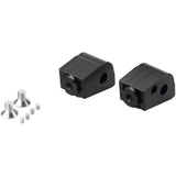 Puig Adjustable Footpeg Adaptors Passenger Black - 20257N