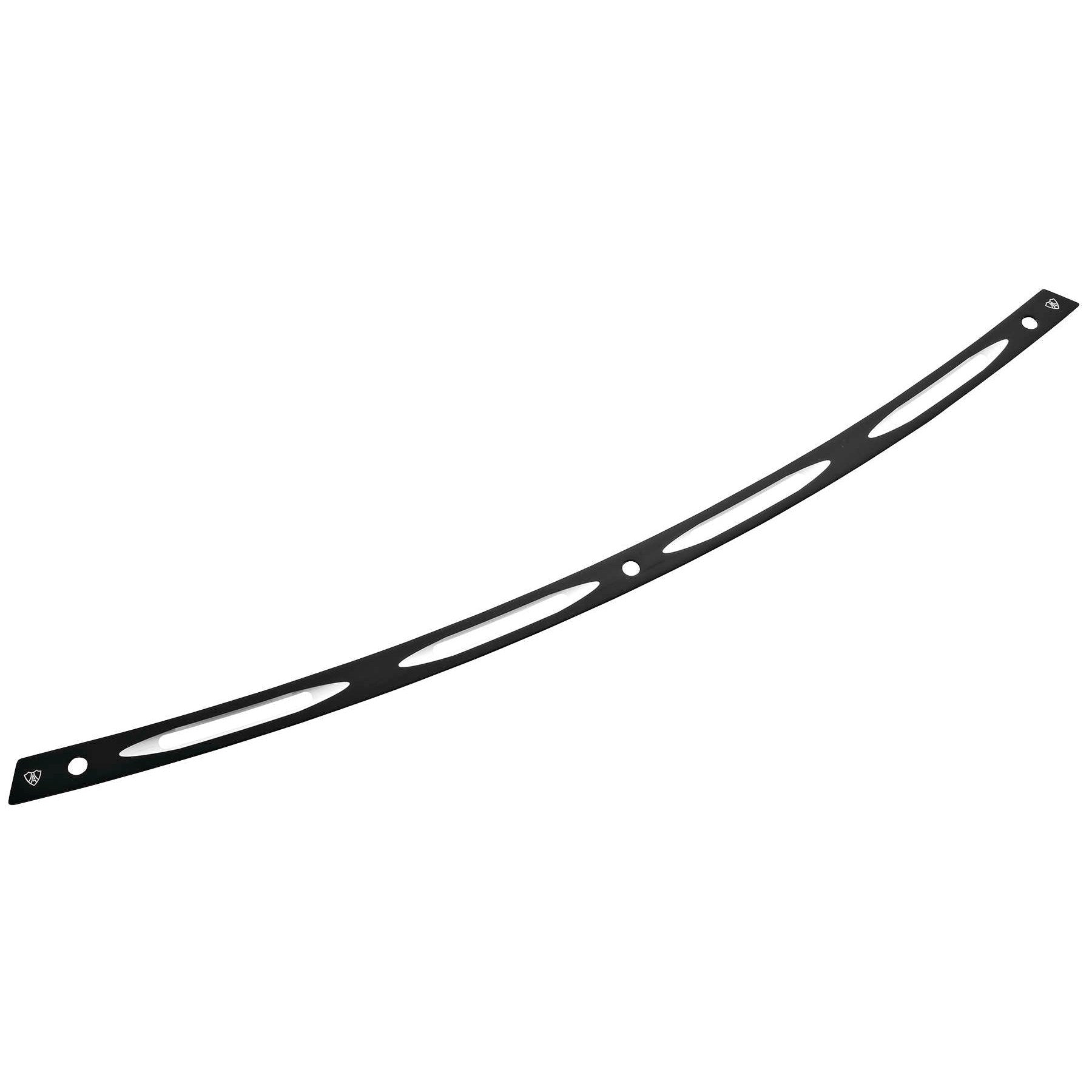 Harley FLHX Street Glide 2006-2013Deep Cut Windshield Trim Black by Arlen Ness