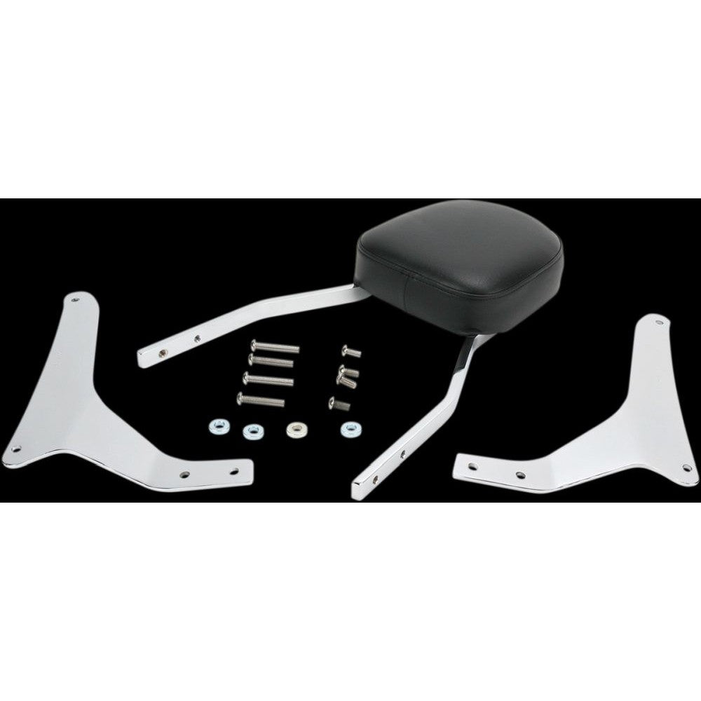 Cobra Sissy Bar 17" With Freedom Pad Chrome - 02-5245
