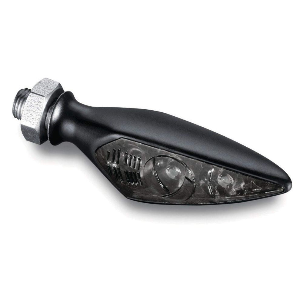 Kuryakyn Micro Rhombus Marker Lights Rhombus S Satin Black 2852