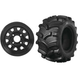 Juego de 2 ruedas montadas y kit de neumáticos Rueda: 12x7 5+2 4/137 12 mm Neumático 27x10-12 6 capas
