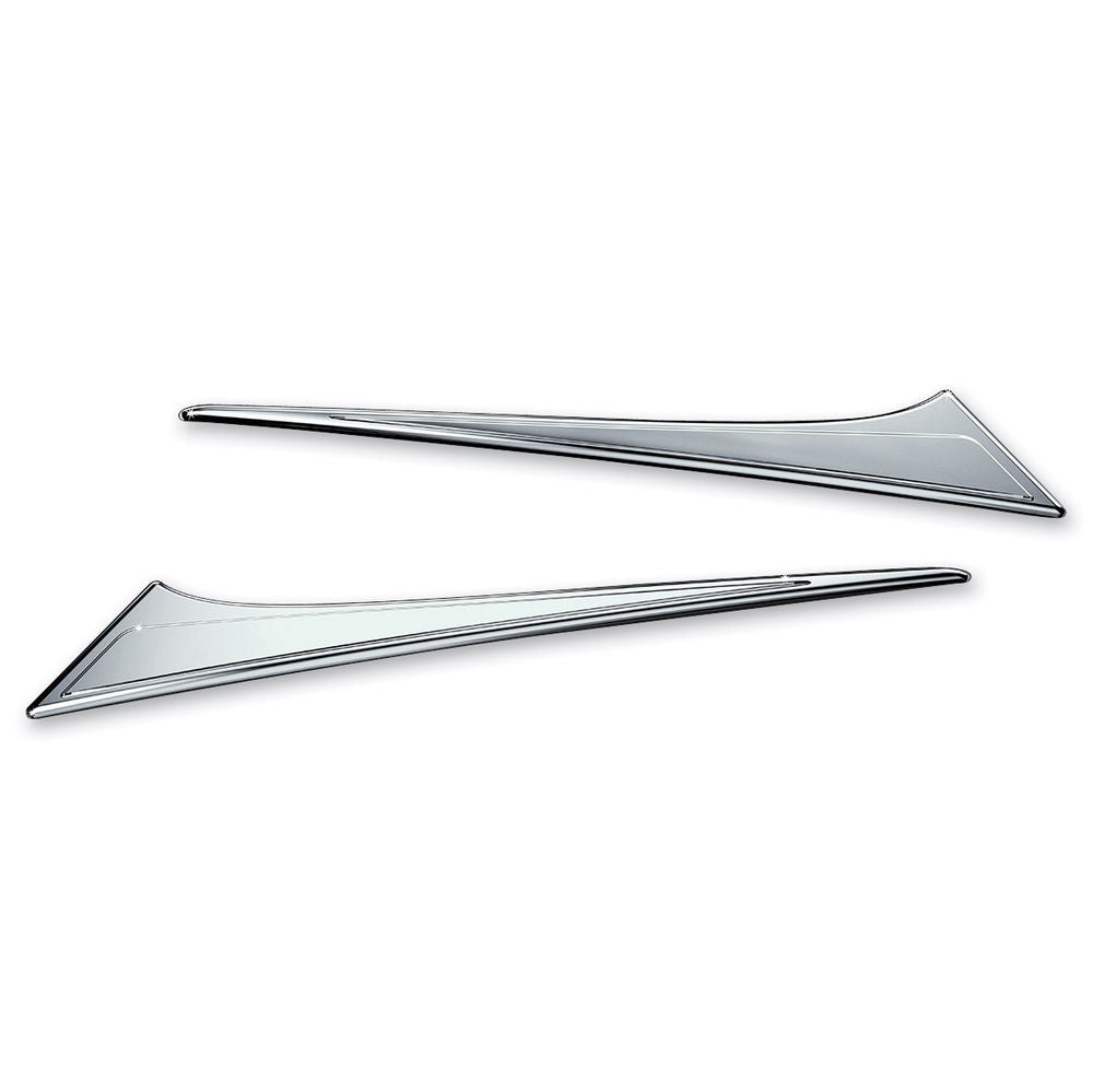 Kuryakyn Chrome Saddlebag Harpoon Body Line Accents Trim Honda Goldwing F6B 2016