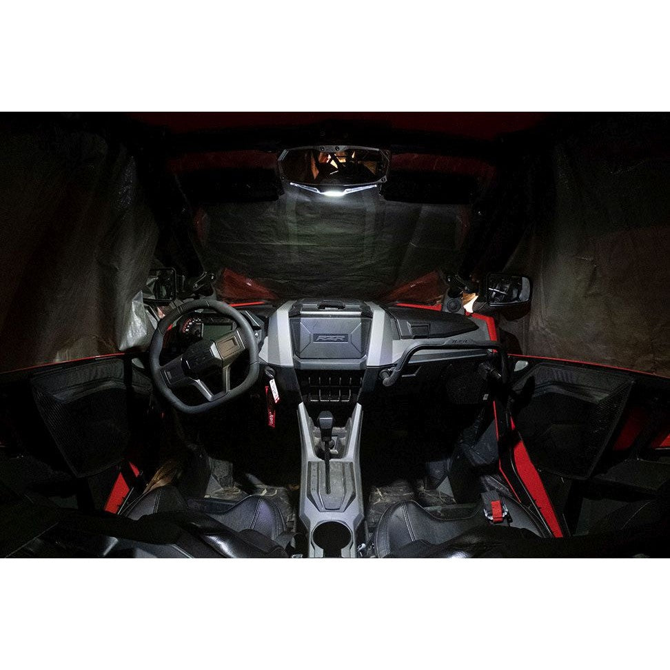 Seizmik Halo-RA LED Rearview Mirror with Cast Aluminum Bezel 56-18001
