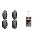 Juego de 4 neumáticos para ATV (Mud Lite AT 22x8-10 delantero, 22x11-10 trasero) con sellador