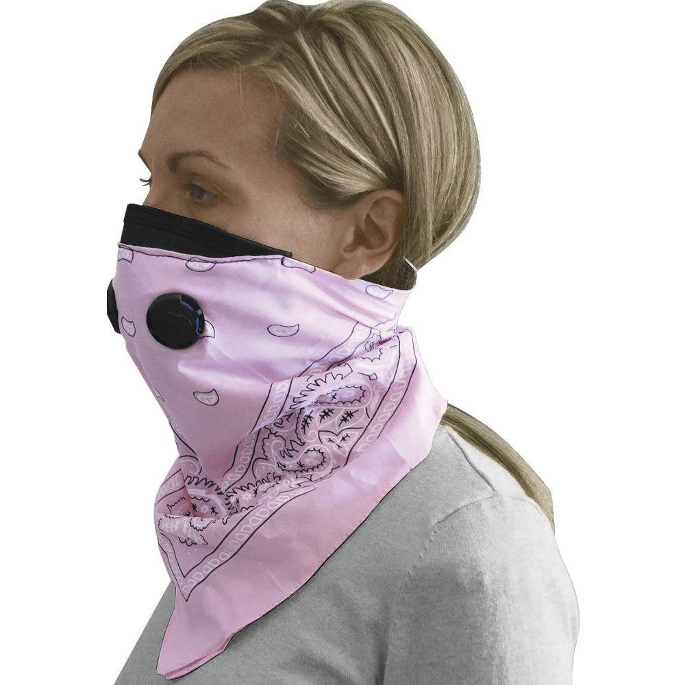 ATV/UTV Tek Rider Dust Masks Pro Bandana, Pink