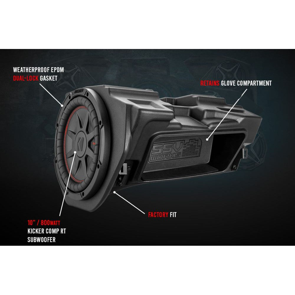 SSV Works Phase X Kicker 5-Speaker Plug-And-Play System 220-RZ34-Q5xKRC
