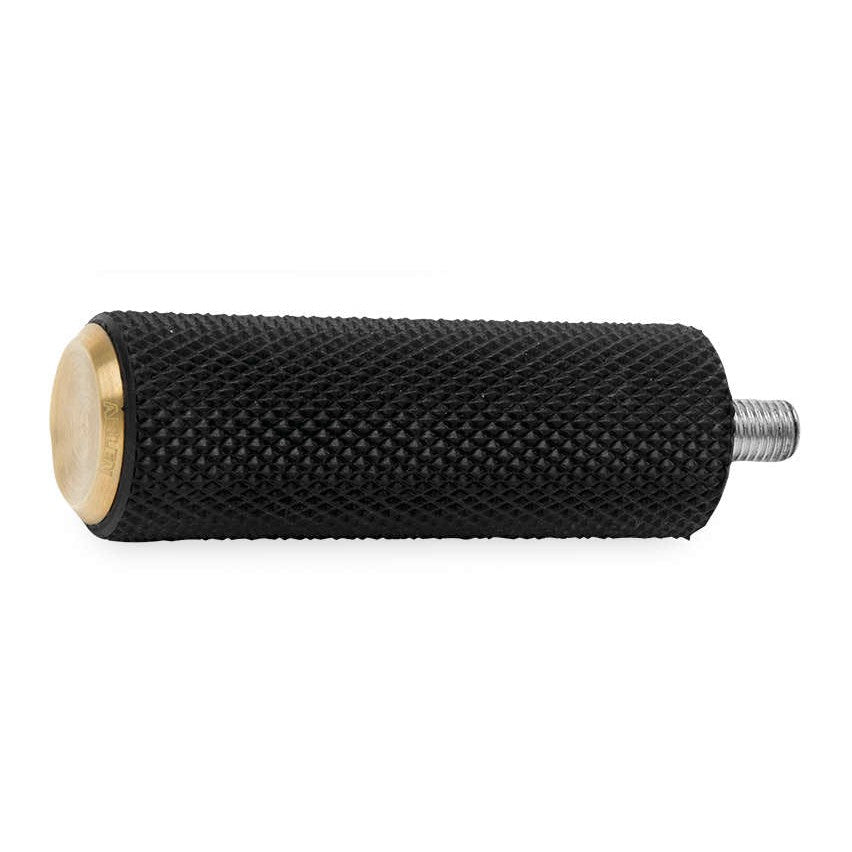 Arlen Ness Knurled Brass Fusion Shifter Brake Peg for Harley or Metric New