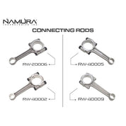 Namura Connecting Rod Kit No Bi G End Bearing Included RW-40009