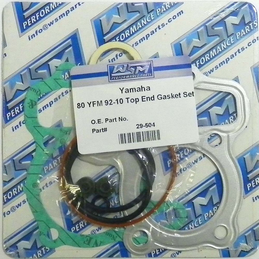 WSM Top End Gasket Kit For Yamaha 80 YFM 86-01 29-504