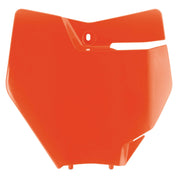 Acerbis Flo Orange Front Number Plate for KTM - 2421124617