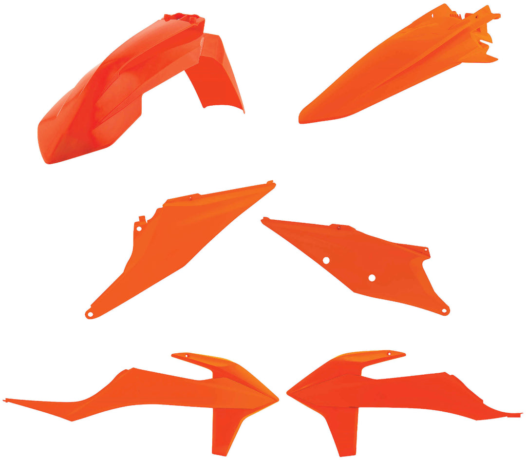 Acerbis 16 Orange Standard Plastic Kit for KTM - 2726505226