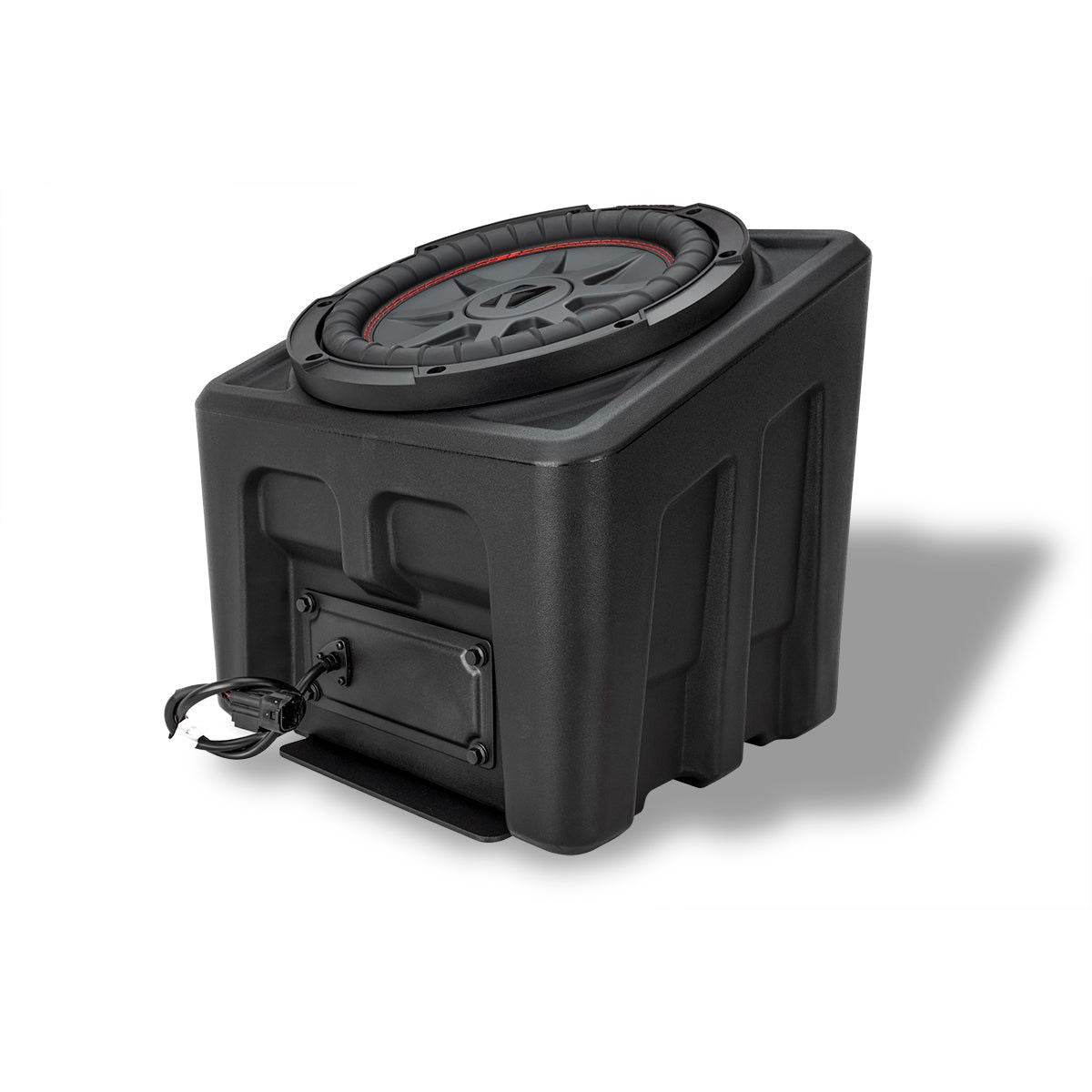 SSV Works Unloaded 10" Subwoofer And 6.5" Pods W/ Cage Mounted 6.5" SSV Speakers For Polaris RGR XP 1000 18-22