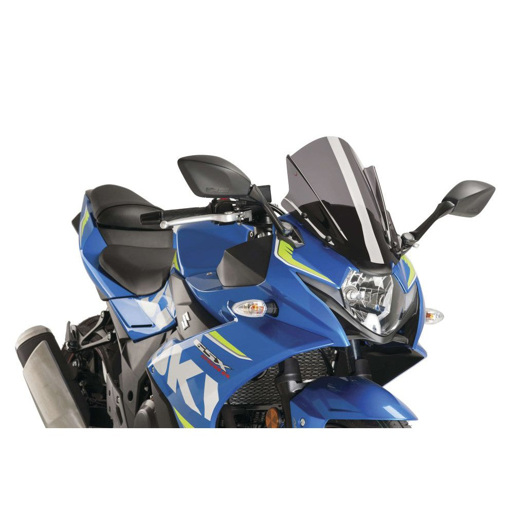 Puig Universal Windshield Racing Dark Smoke - 9722F