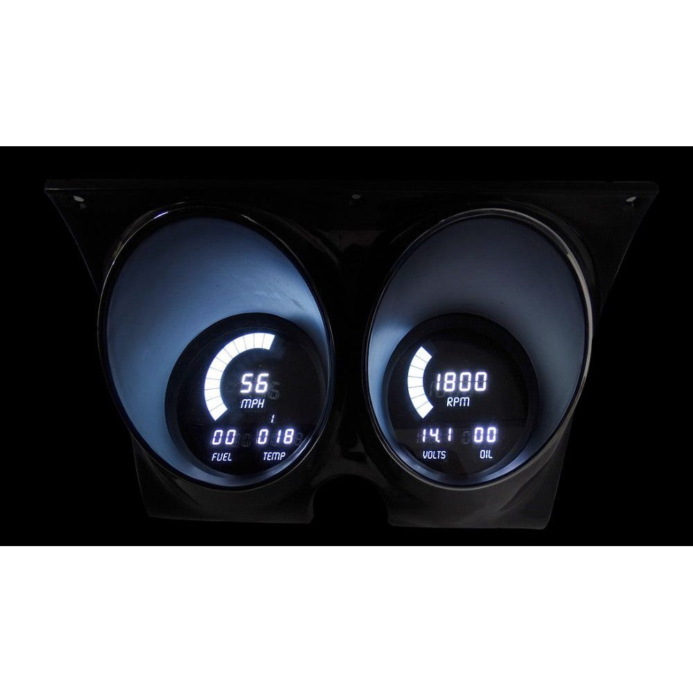 Intellitronix 1967-1968 Camaro-Firebird LED Digital DP4000 - White
