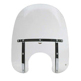 Parabrisas National Cycle Clear Dakota 4.5 con kit de montaje, horquillas rectas