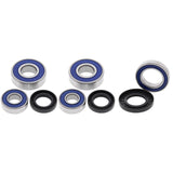 Kit de cojinetes para ruedas delanteras y traseras compatible con Suzuki LT-230G/E 85-86