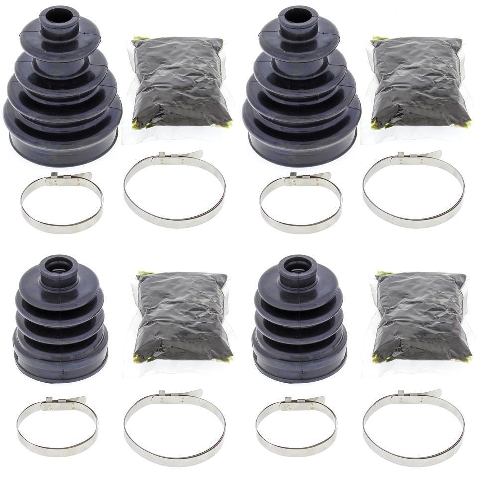 Complete Front Inner & Outer CV Boot Repair Kit for Polaris Worker 500 4x4 2002