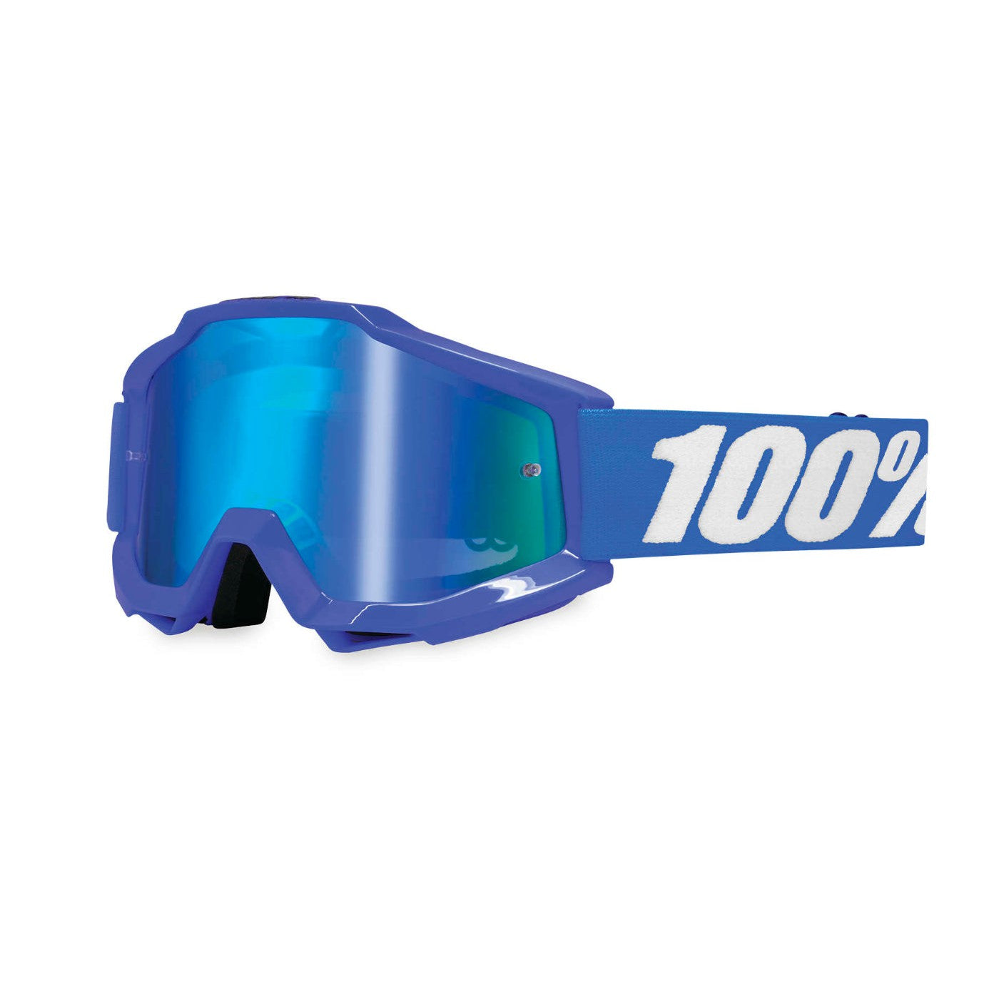 100% Gen1 Accuri Goggles Reflex Blue with Blue Mirror Lens - 50210-002-02