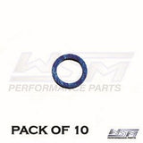 WSM Drain Plug Gasket for Johnson / Evinrude / Mercury / Mariner / Mercruiser / Force / OMC 5 - 300 Hp Pack of 10