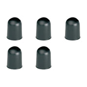 Set of 5 Trailer Ball Cover Black