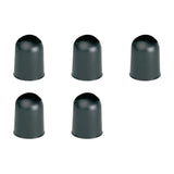 Set of 5 Trailer Ball Cover Black