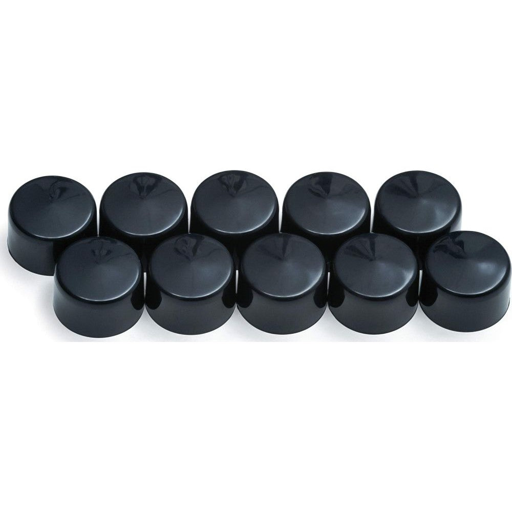 Kuryakyn Kool Kaps Hex Black 1/2"
