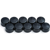 Kuryakyn Kool Kaps Hex Black 1/2"