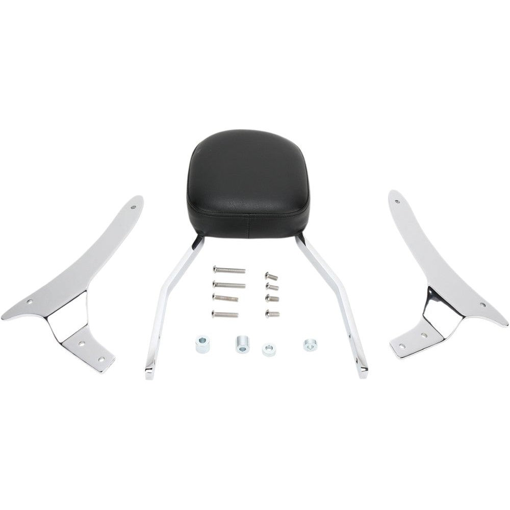 Cobra Sissy Bar 17" With Freedom Pad Chrome - 02-5468