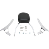 Cobra Sissy Bar 17" With Freedom Pad Chrome - 02-5468